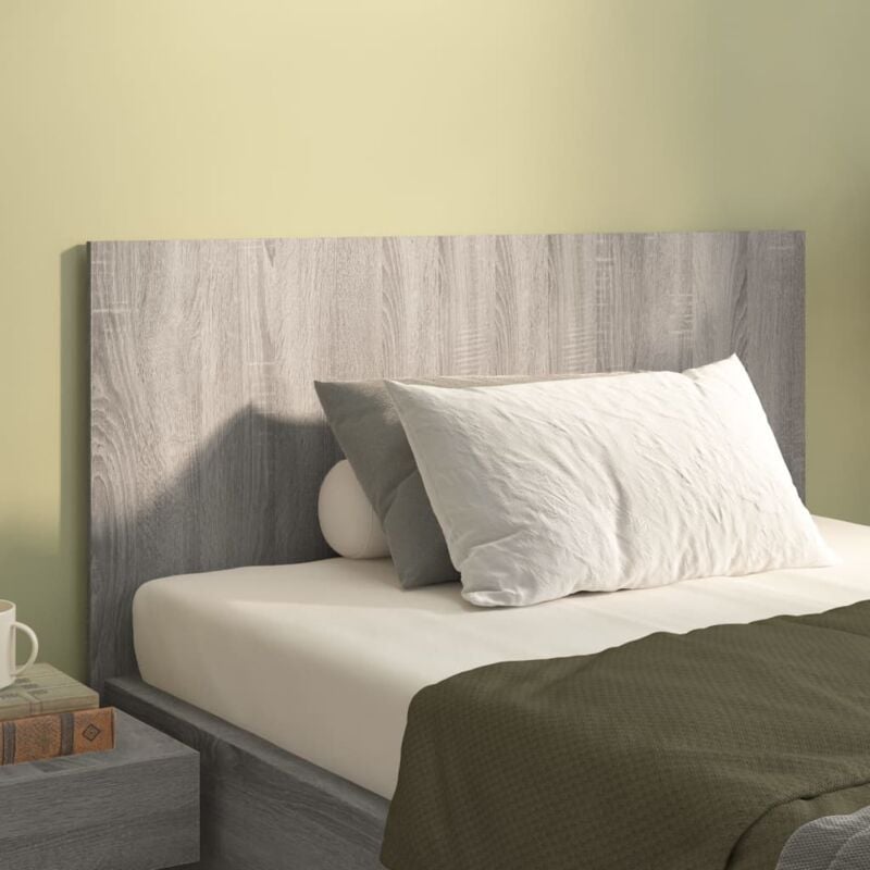 foto del prodotto testiera letto grigio sonoma 120x1,5x80 cm legno ingegnerizzato vidaxl