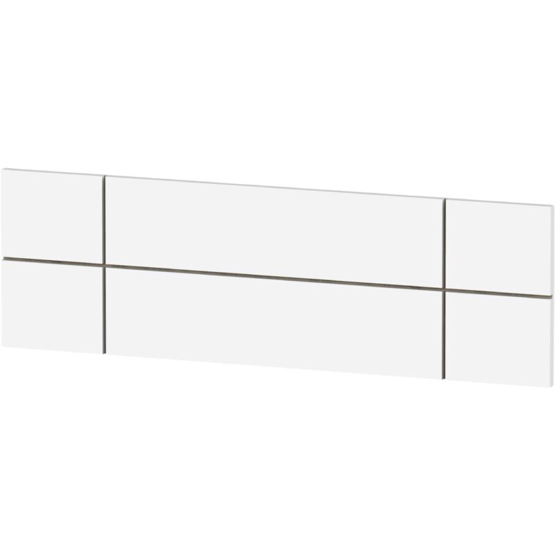 foto del prodotto testiera letto nova 160 bianca 160x50x3,20 cm
