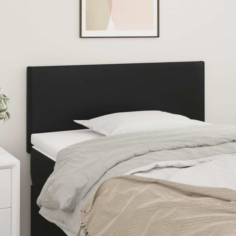 foto del prodotto testiera nera 80x5x78 88 cm in similpelle vidaxl