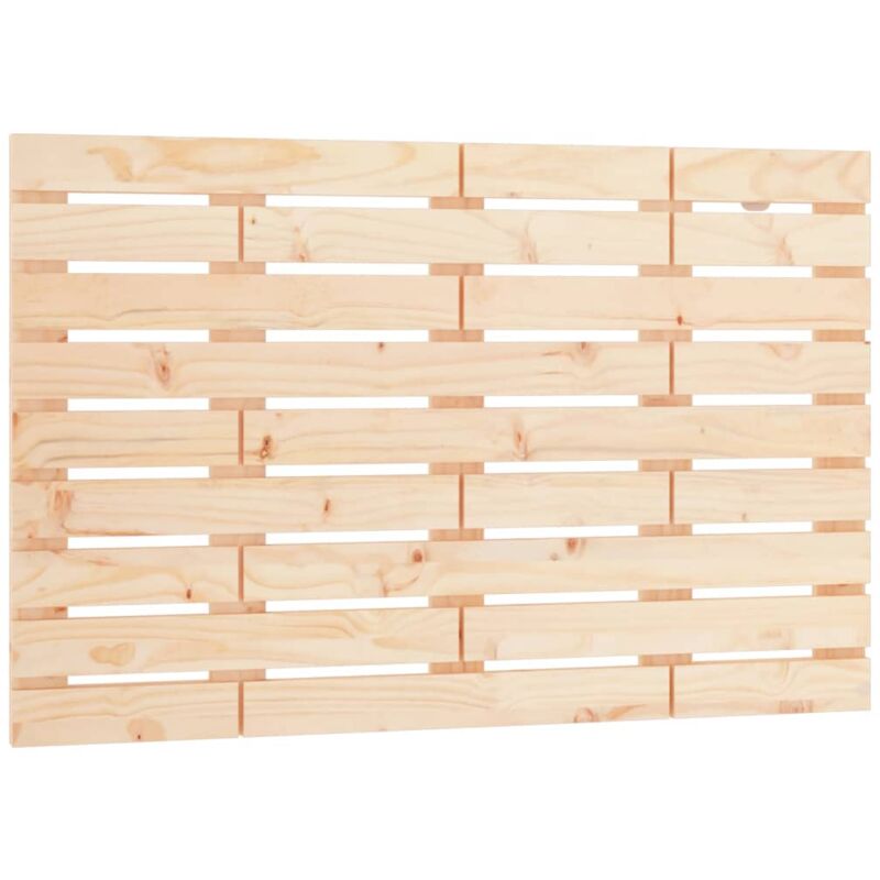 foto del prodotto testiera per dormire accessorio per camera da letto mobile da parete stile pallet 96 x 3 x 63 cm in legno di pino massiccio tdl0202741