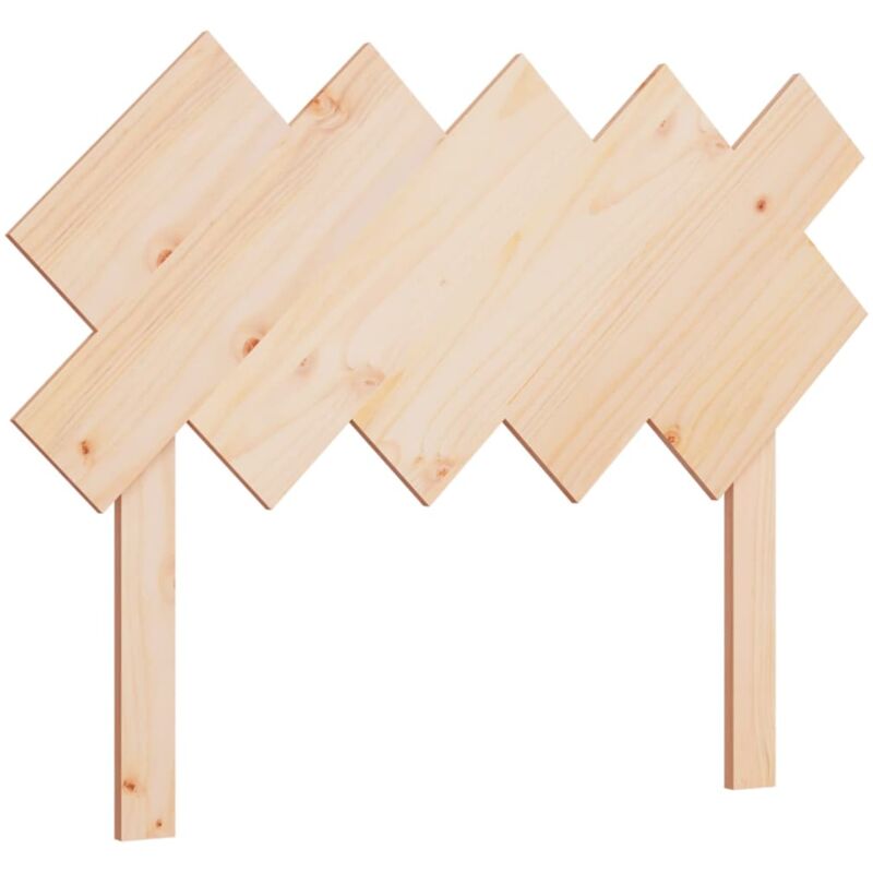 foto del prodotto testiera per letto 104x3x80,5 cm in legno massello di pino vidaxl