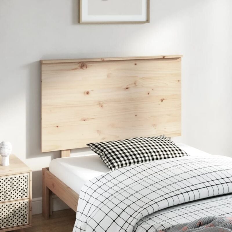 foto del prodotto testiera per letto 104x6x82,5 cm legno massello di pino vidaxl