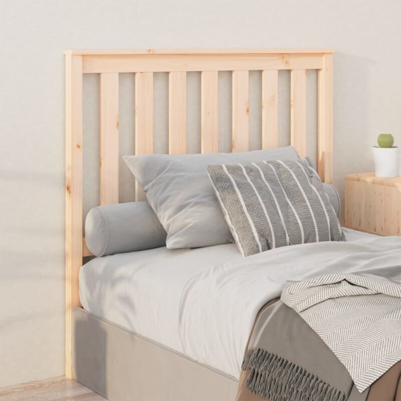 foto del prodotto testiera per letto 106x6x101 cm in legno massello di pino vidaxl