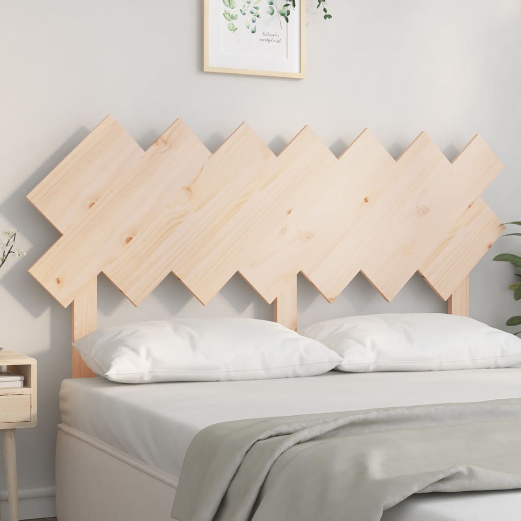 foto del prodotto testiera per letto 151,5x3x81 cm in legno massello di pino vidaxl