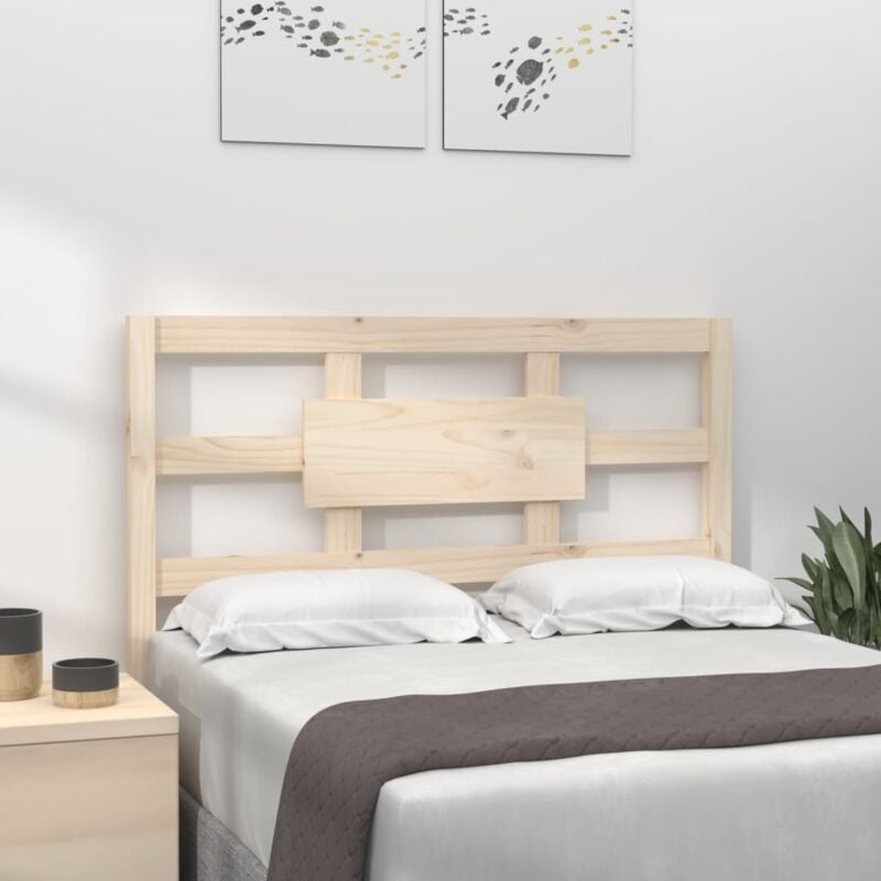 foto del prodotto testiera per letto 95,5x4x100 cm legno massello di pino vidaxl