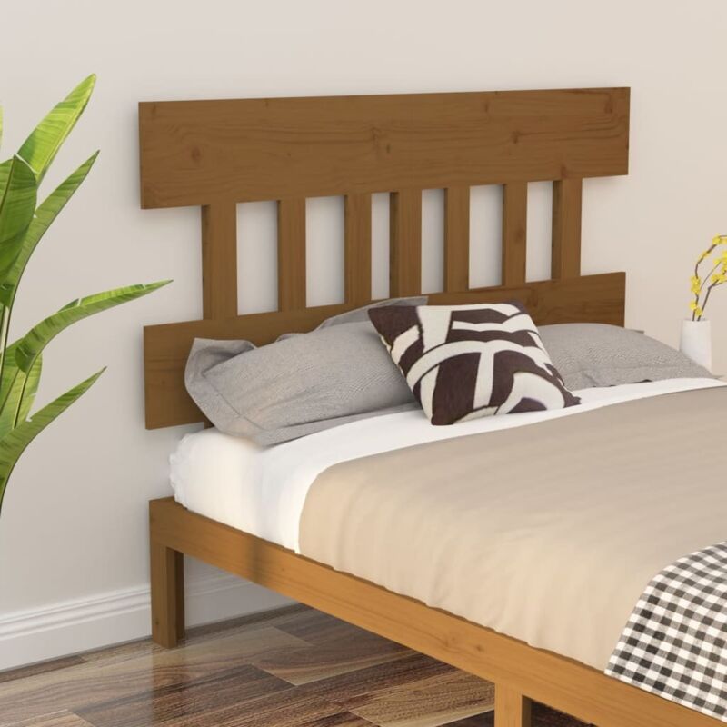 foto del prodotto testiera per letto ambra 143,5x3x81cm in legno massello di pino vidaxl