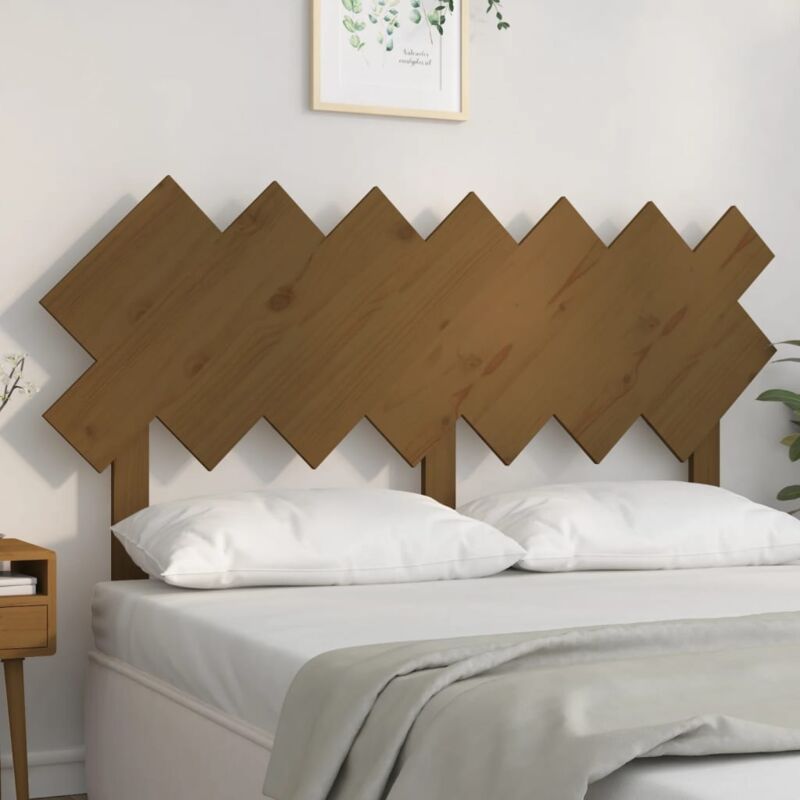 foto del prodotto testiera per letto ambra 151,5x3x81 cm legno massello di pino vidaxl