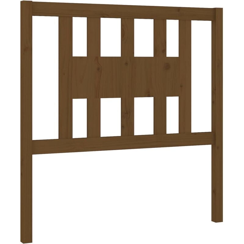 foto del prodotto testiera per letto ambra 81x4x100 cm in legno massello di pino vidaxl