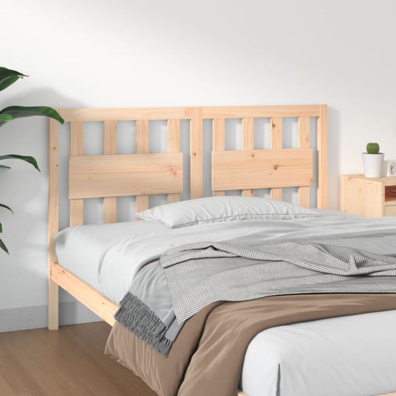 foto del prodotto testiera per letto elegant testate e armadi 125,5x4x100 cm in legno massello di pino bv727000 bonnevie