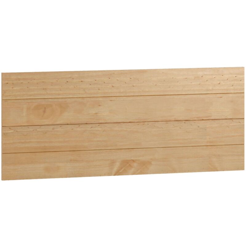 foto del prodotto testiera per ragazzi da 90 cm in legno di pino color bianco o rovere da 110 cm