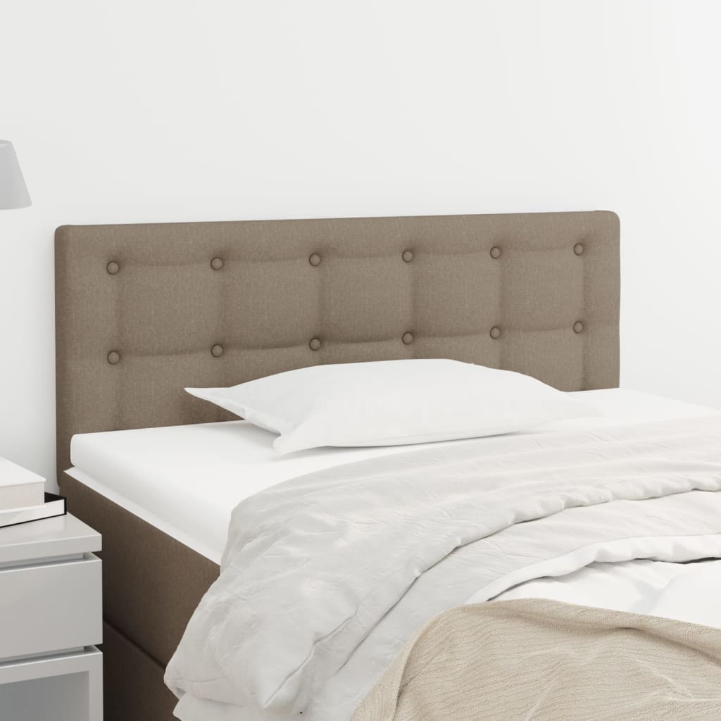 foto del prodotto testiera tortora 100x5x78 88 cm in tessuto cod mxl 49459