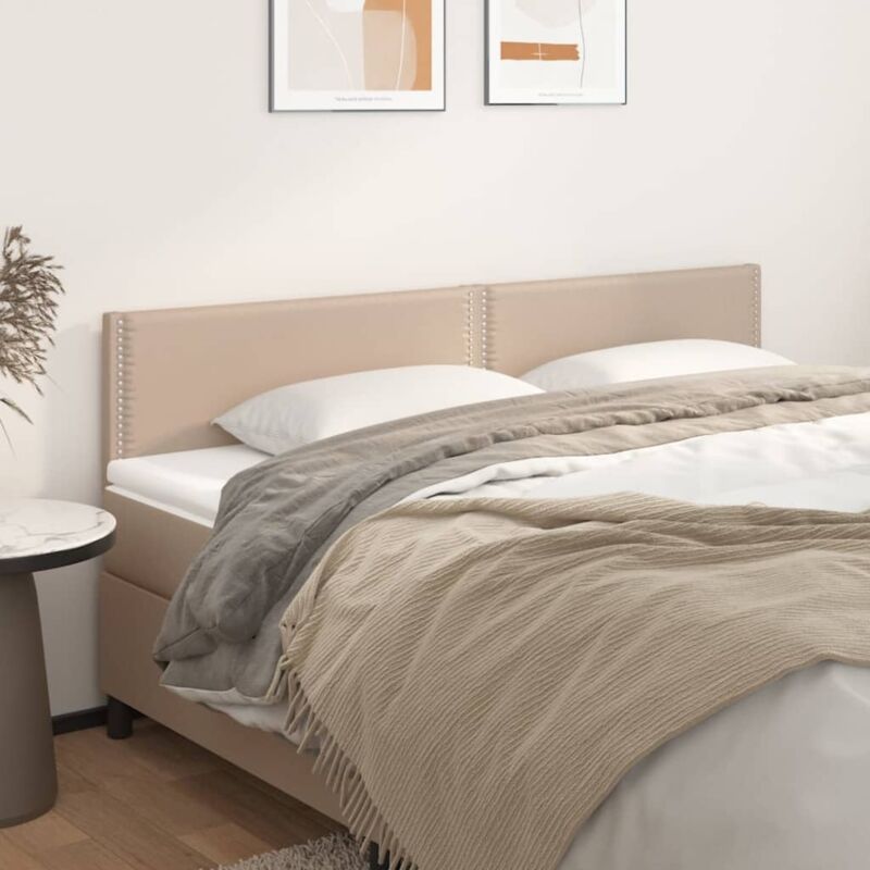foto del prodotto testiere 2 pz cappuccino 100x5x78 88 cm in similpelle vidaxl