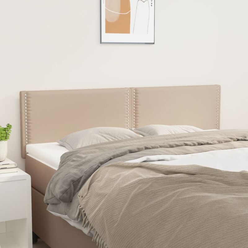 foto del prodotto testiere 2 pz cappuccino 72x5x78 88 cm in similpelle vidaxl