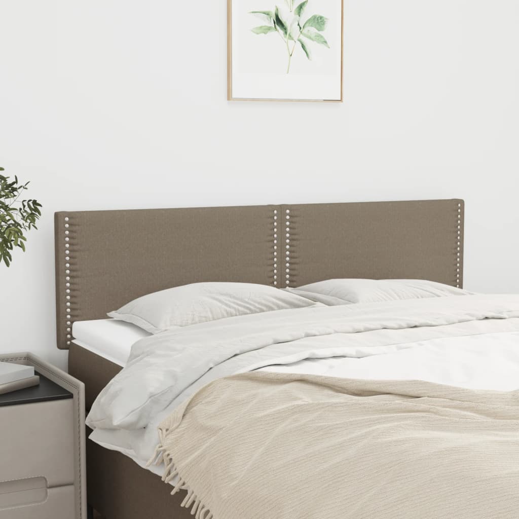foto del prodotto testiere 2 pz tortora 72x5x78 88 cm in tessuto cod mxl 49010