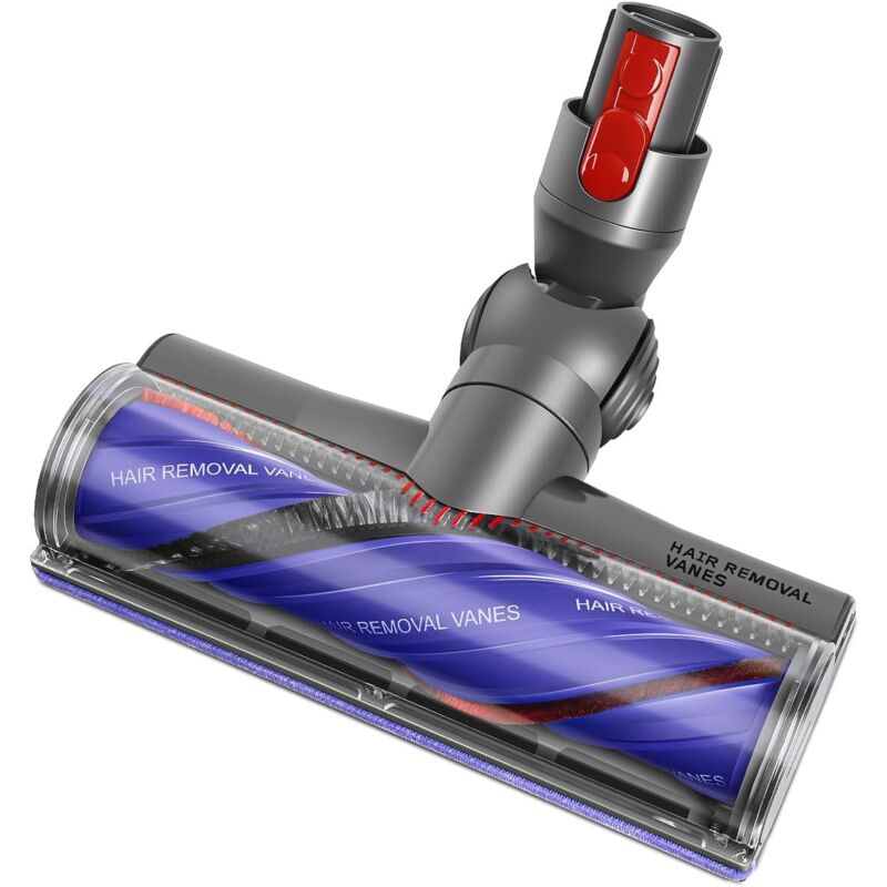 foto del prodotto testina anti groviglio applicabile per dyson v8 v10 v11, ideale per pavimenti lisci e tappeti