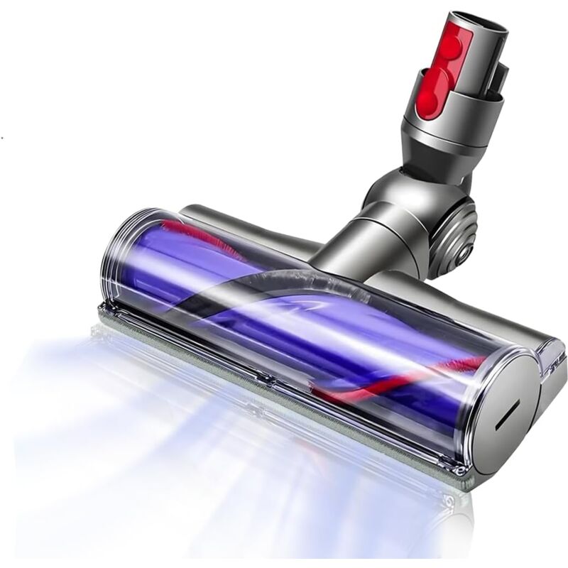 foto del prodotto testina compatibile per aspirapolvere dyson v7, v8, v10, v11, v15 ricambio, accessorio, testina motore, spazzola turbina, spazzola motorizzata per