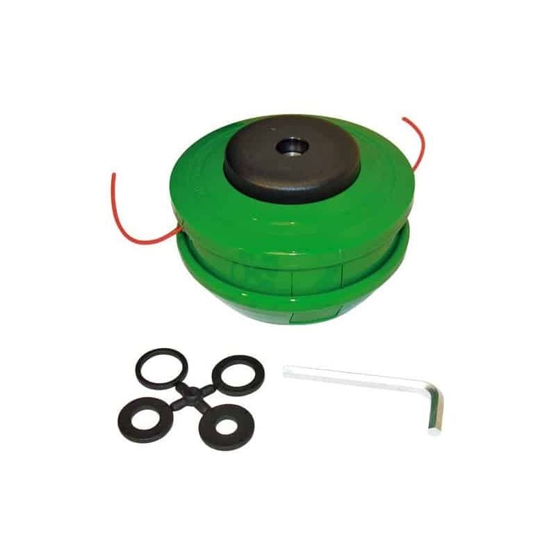 foto del prodotto testina decespugliatore semiautomatica o manuale a 2 fili universale