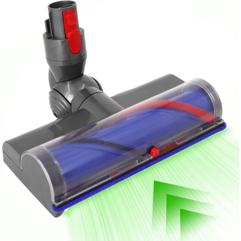 foto del prodotto testina di ricambio compatibile con aspirapolvere dyson 7 v8 v10 v11 v15g5, testina di pulizia diretta flessibilit di 180 per la pulizia profonda