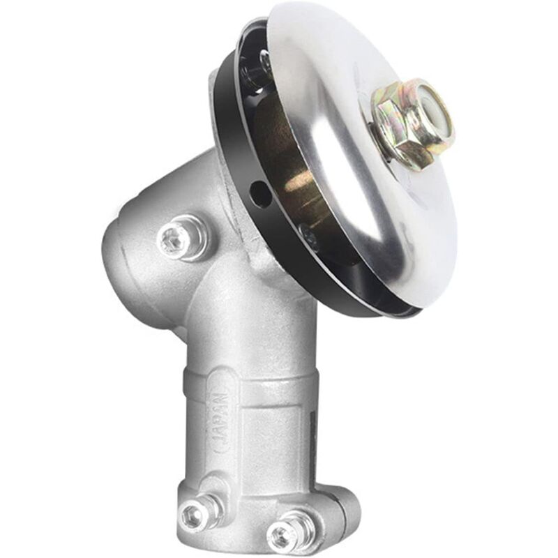 foto del prodotto testina ingranaggi ad alte prestazioni da 26 mm a 9 scanalature per un ampia gamma di decespugliatori e tagliabordi