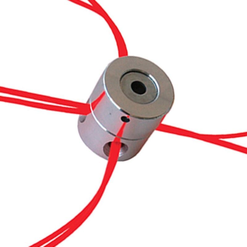 foto del prodotto testina per decespugliatore vortex stars alluminio universale 1 pz