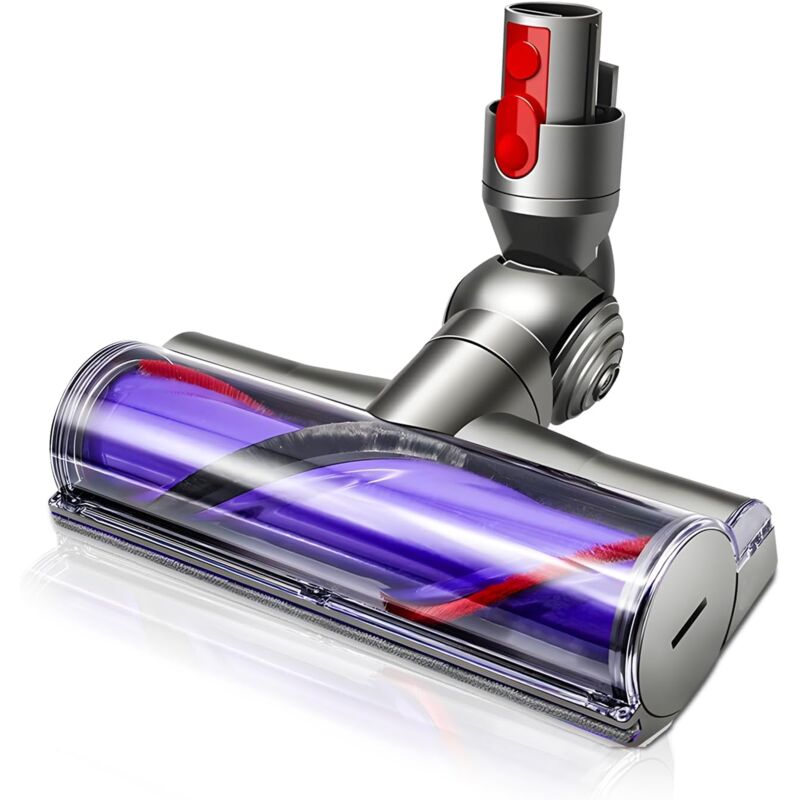foto del prodotto testina per dyson v7 v8 v10 v11 v15, spazzola elettrica per dyson v10 v11 v15 v7 v8, spazzola di ricambio per dyson v8 v7 v10 v11 v15 pavimenti duri
