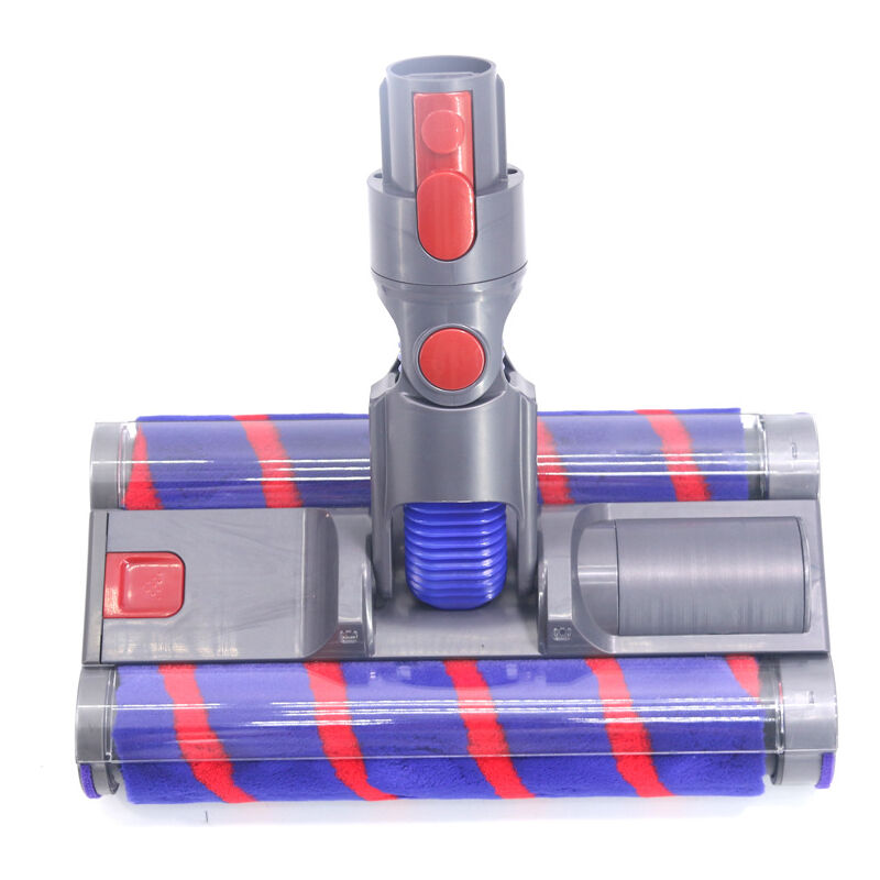 foto del prodotto testina per mocio elettrico per aspirapolvere dyson v15 v11 v10 v8 v7, spazzola universale a doppio rullo, accessorio per mocio elettrico con