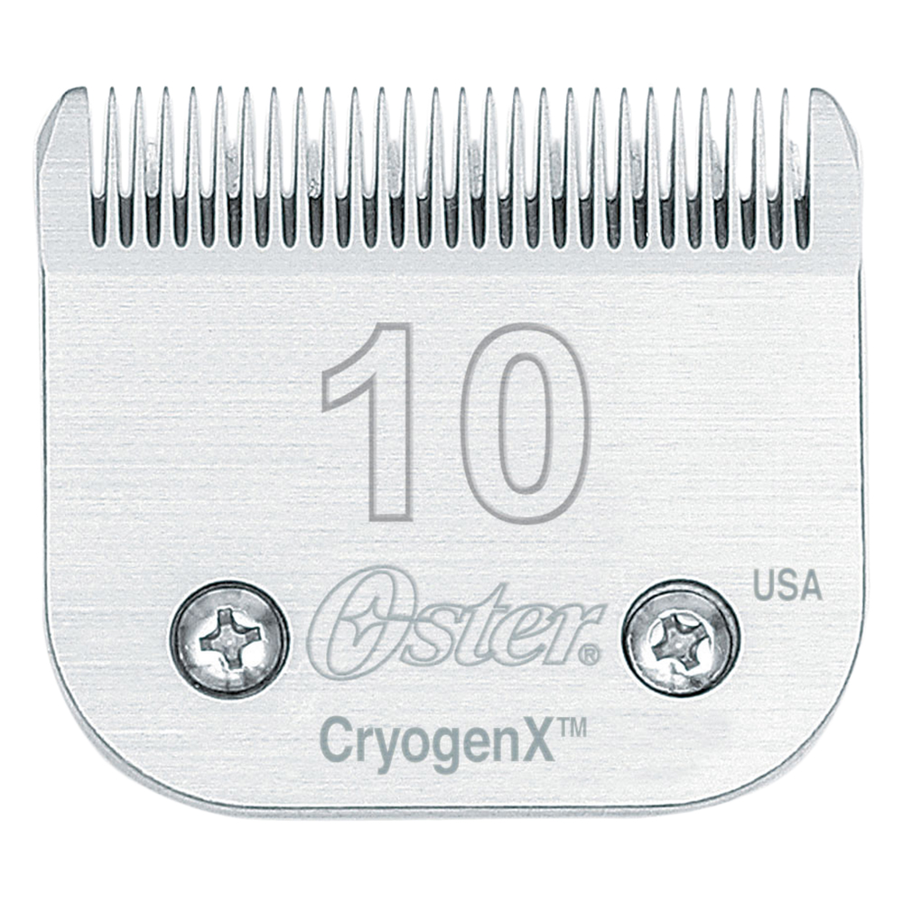 foto del prodotto testine di taglio universali tosatrici oster - testa di taglio n 10 (lungh.1,5 mm)