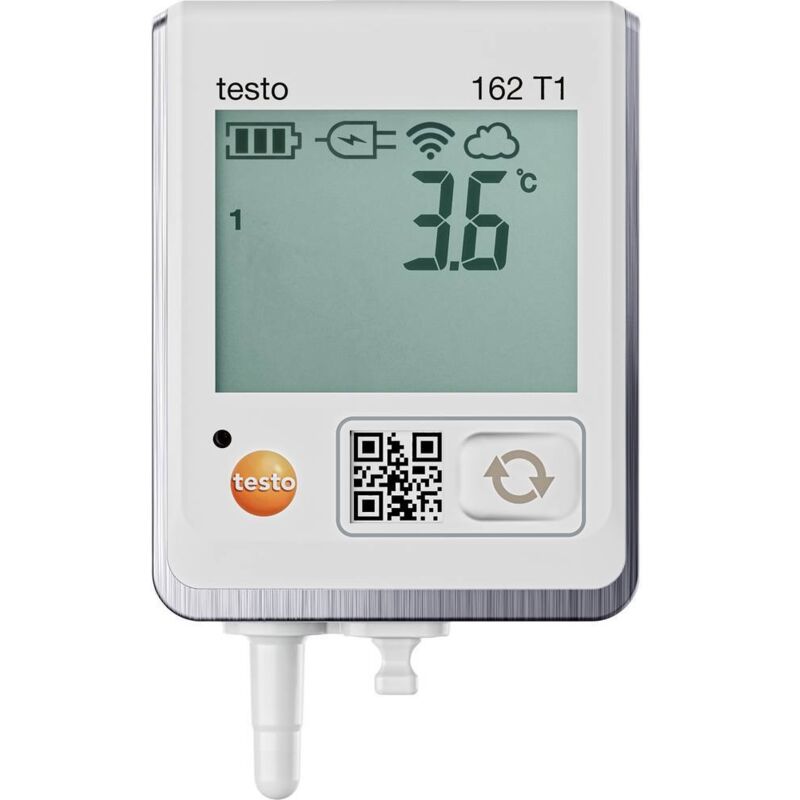 foto del prodotto testo 0572 1621 162 t1 data logger temperatura misura temperatura 30 fino a 50 c incl. supporto a parete