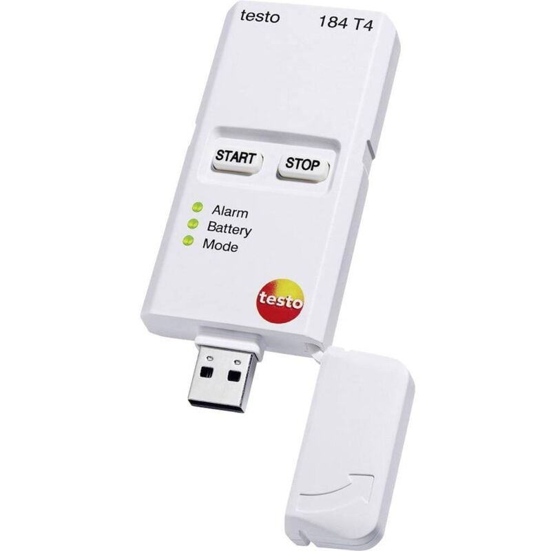foto del prodotto testo 0572 1844 184 t4 data logger temperatura misura temperatura 80 fino a 70 c