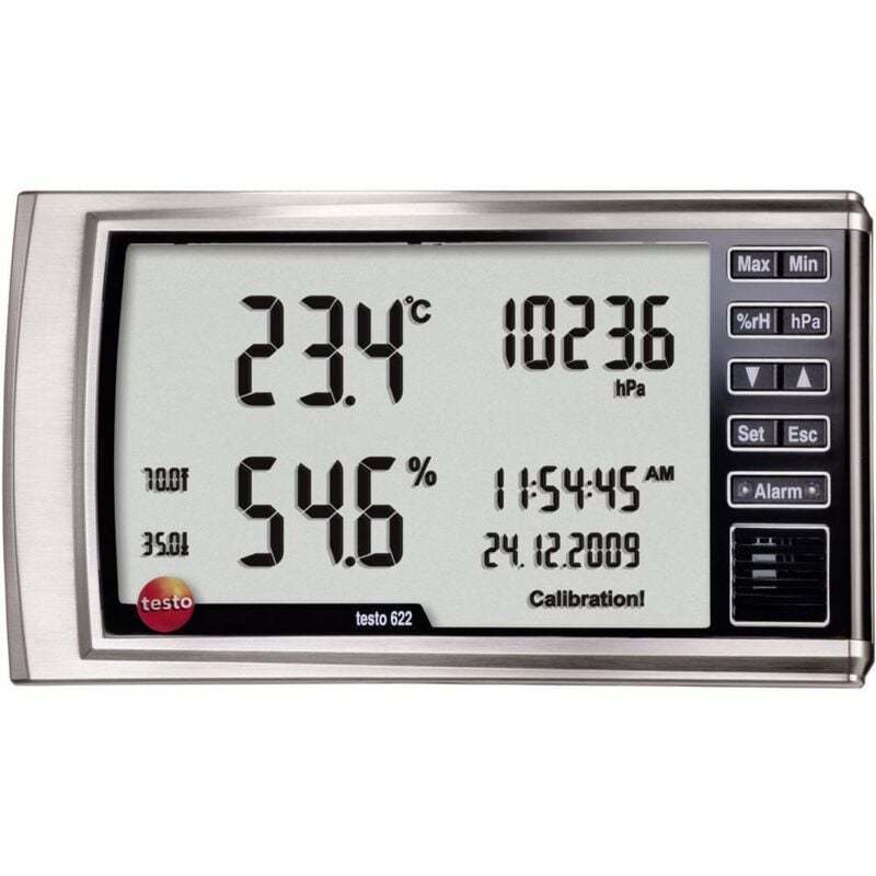 foto del prodotto testo 622 igrometro 0 ur 100 ur indicatore punto di rugiada e allerta muffa