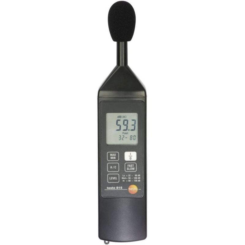 foto del prodotto testo fonometro 815 32 130 db
