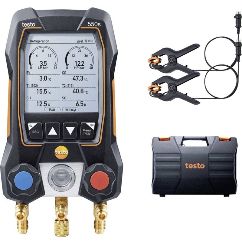 foto del prodotto testo misuratore refrigerante 550s basis set