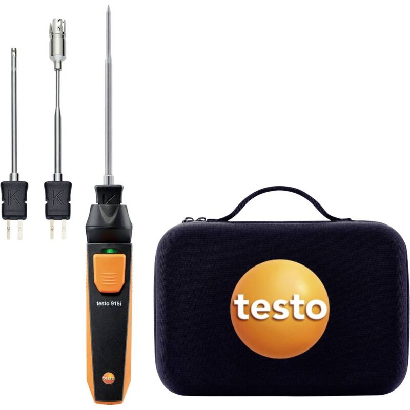 foto del prodotto testo sonda di temperatura set 60 400 c con connessione bluetooth per smartphone, con sensore d aria, con sensore