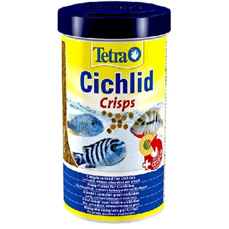 foto del prodotto tetra cichlid crisps 500ml 115gr mangime di qualit premium per tutti i ciclidi