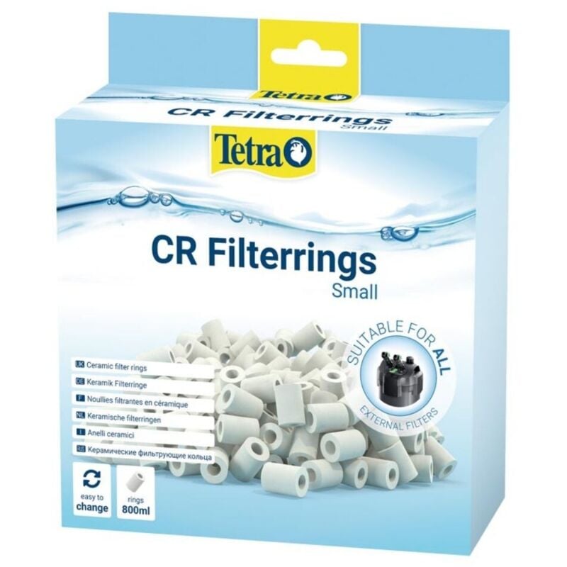 foto del prodotto tetra cr filter rings anelli ceramici per filtri ex 400 600 700 800 1200 formato 800 ml