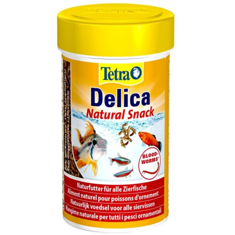 foto del prodotto tetra delica bloodwoorms 100ml chironomus liofilizzato