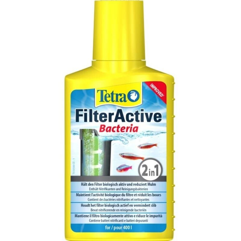 foto del prodotto tetra filter active attivatore batterico per acquari formato 100 ml
