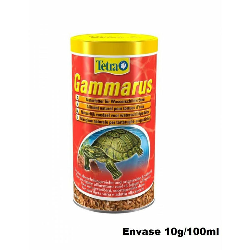 foto del prodotto tetra gammarus cibo naturale per le tartarughe acquatiche