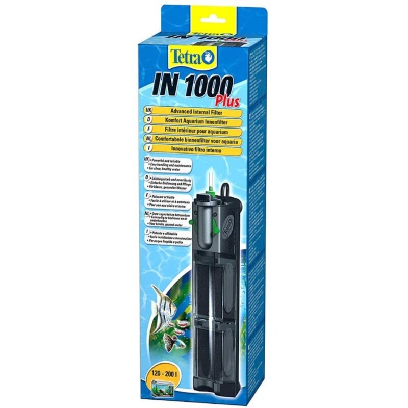 foto del prodotto tetra in plus filtro interno completo per acquari modello 1000