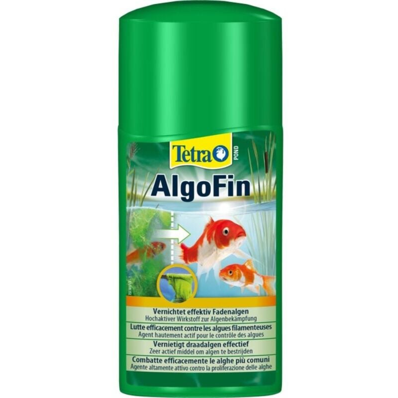foto del prodotto tetra pond algofin contro le alghe del laghetto formato 500 ml
