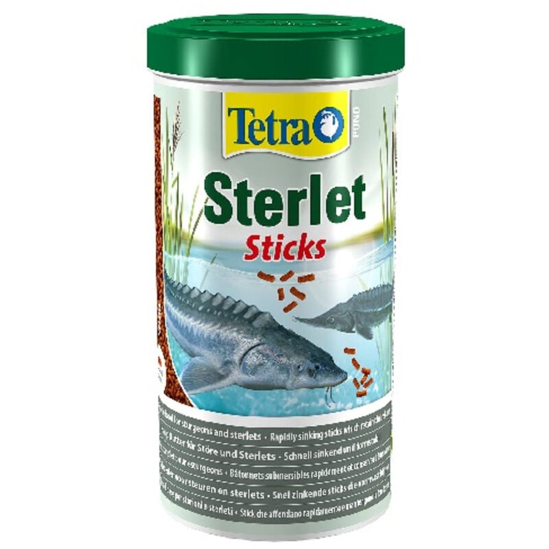 foto del prodotto tetra pond esterlets, cibo speciale per gli storioni, 1 l