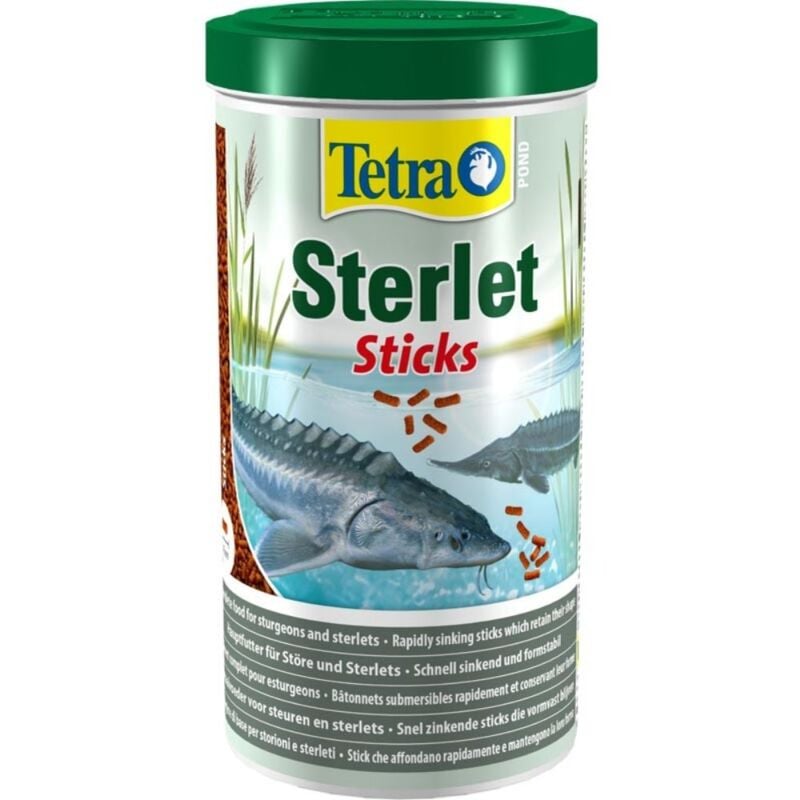 foto del prodotto tetra pond sterlet sticks 1 litro