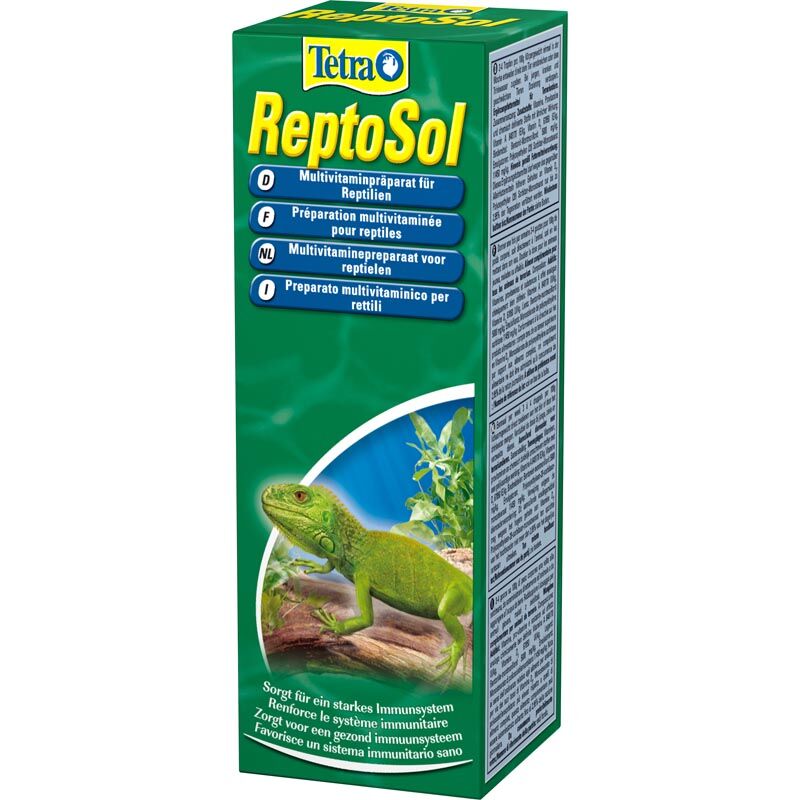 foto del prodotto tetra reptosol 50ml integratore liquido di vitamine e minerali per rettili