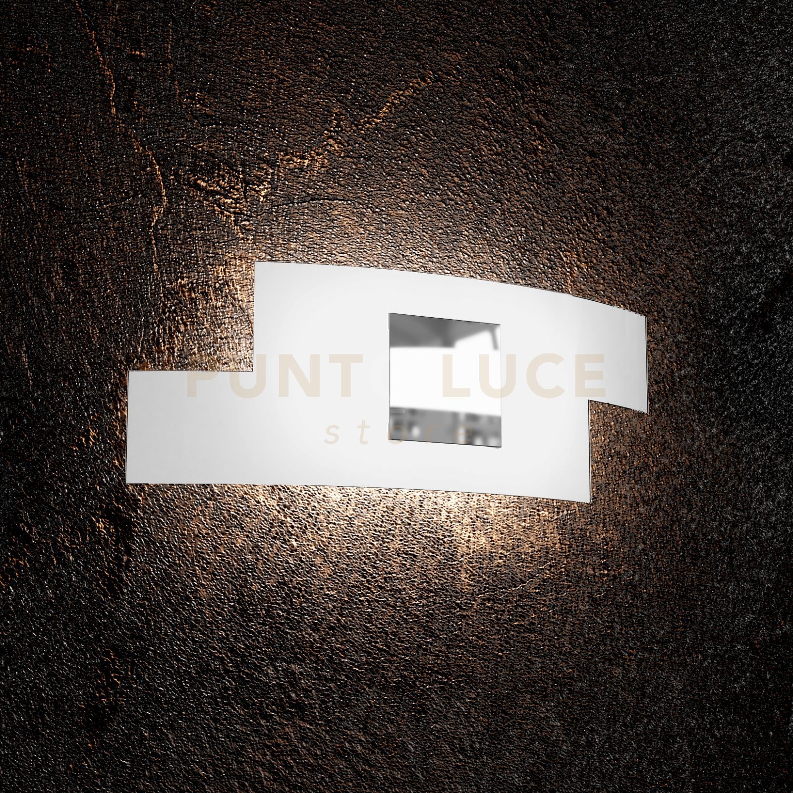 foto del prodotto tetris color applique 2 luci cromo 1121-ap-cr