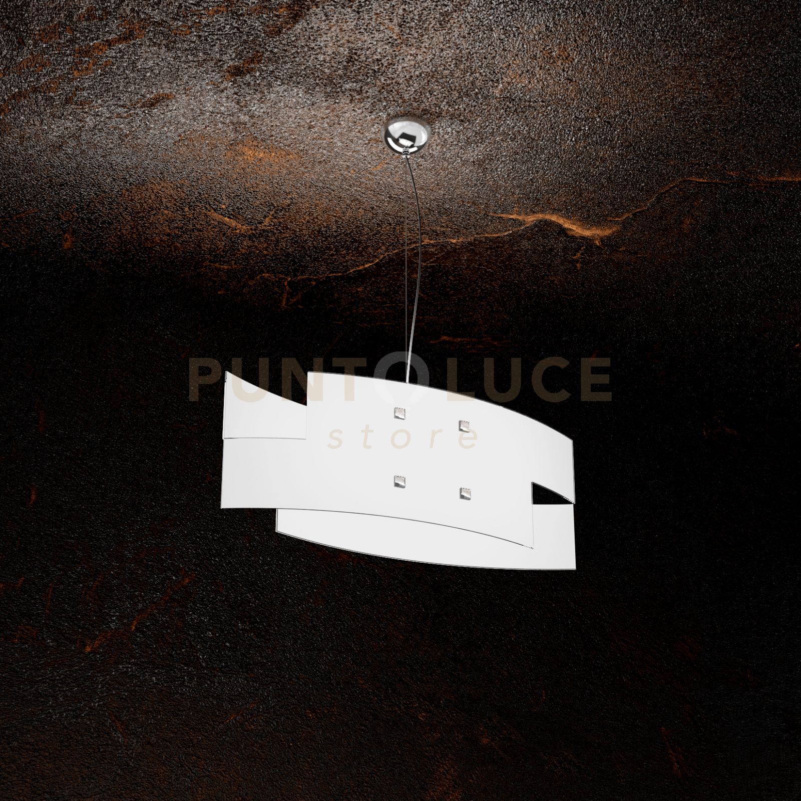 foto del prodotto tetris sospensione 55 cm. 1 luce 1120-s55