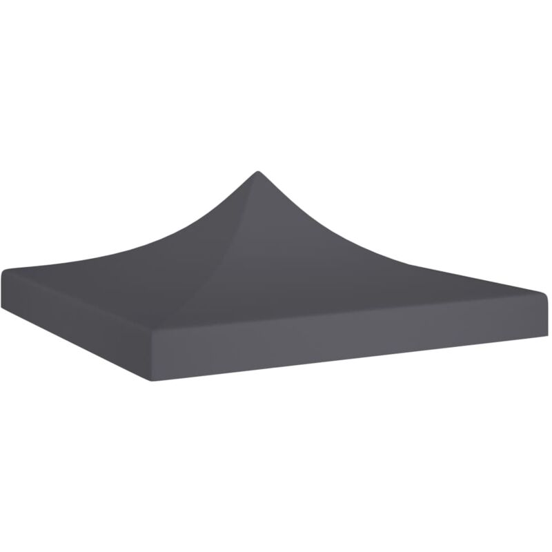 foto del prodotto tetto per tendone per feste 2x2 m antracite 270 g m 