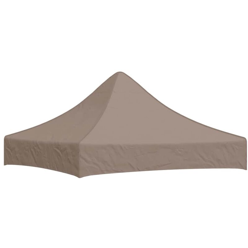 foto del prodotto tetto per tendone per feste 2x2 m grigio talpa 270 g m vidaxl