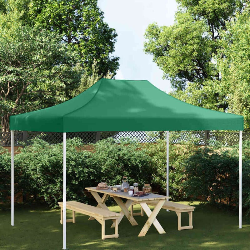foto del prodotto tetto per tendone per feste 4x3 m resistente ai raggi uv vari colori colore verde