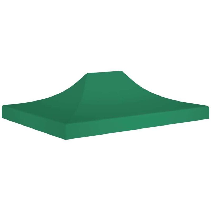 foto del prodotto tetto per tendone per feste 4x3 m verde 270 g m - vidaxl