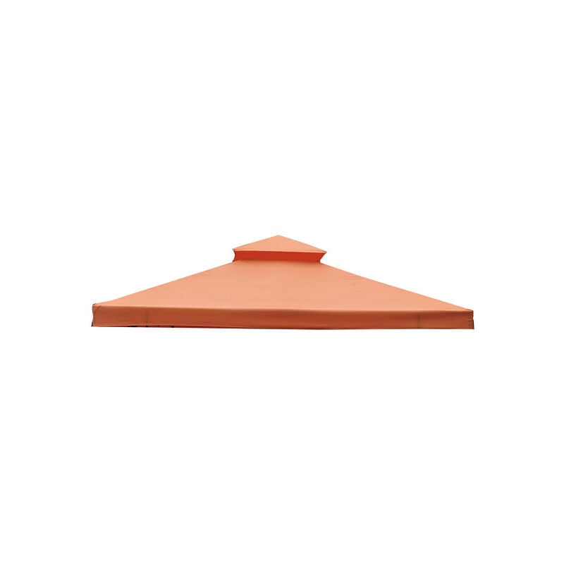 foto del prodotto tetto sostitutivo per gazebo 3x3m in poliestere terra